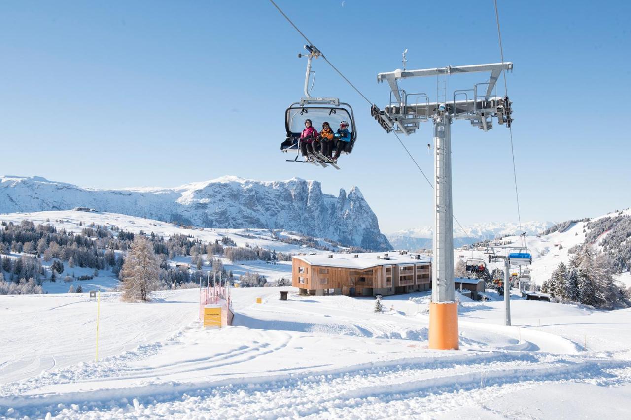 Hotel Icaro***S Alpe Di Siusi Esterno foto