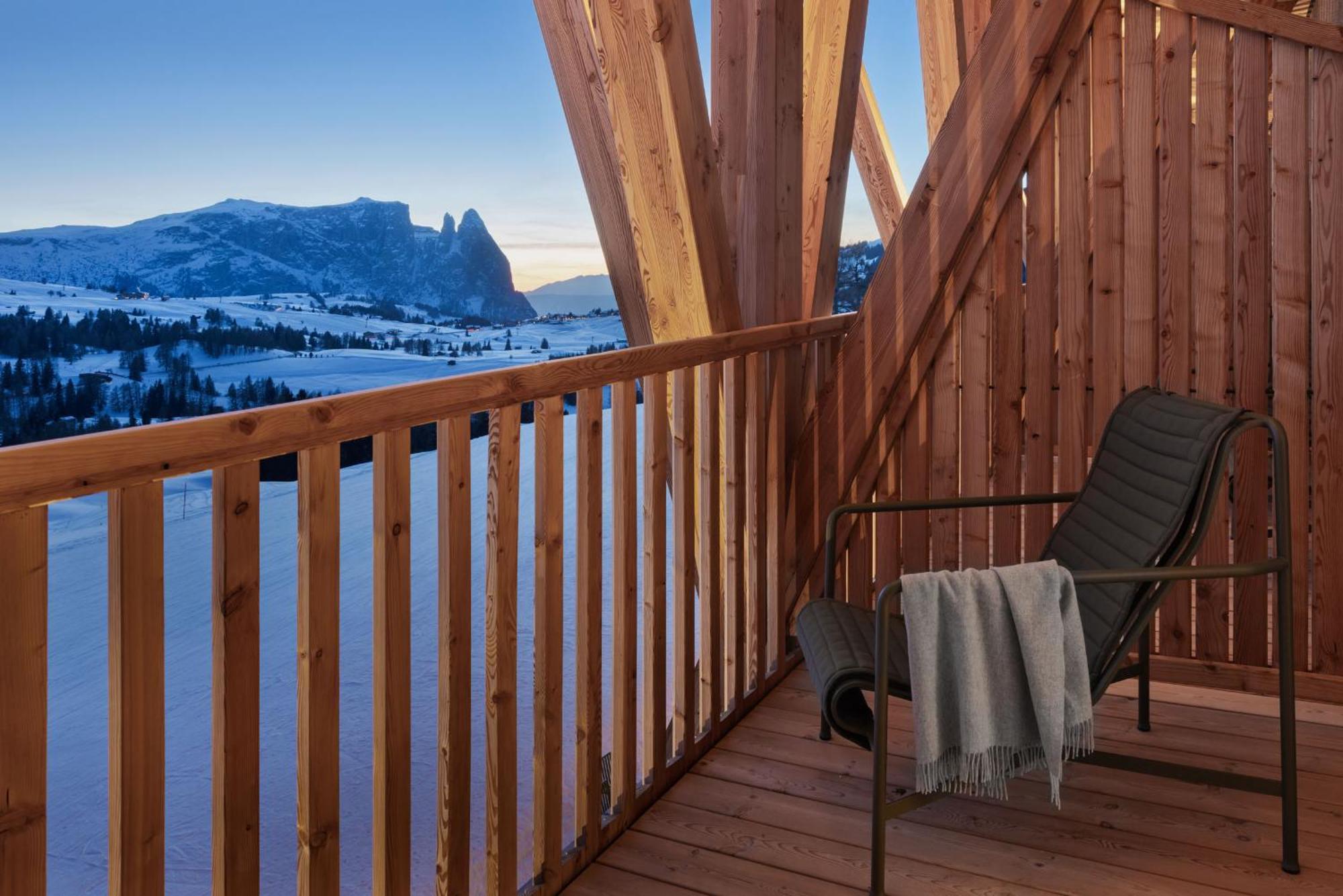 Hotel Icaro***S Alpe Di Siusi Esterno foto