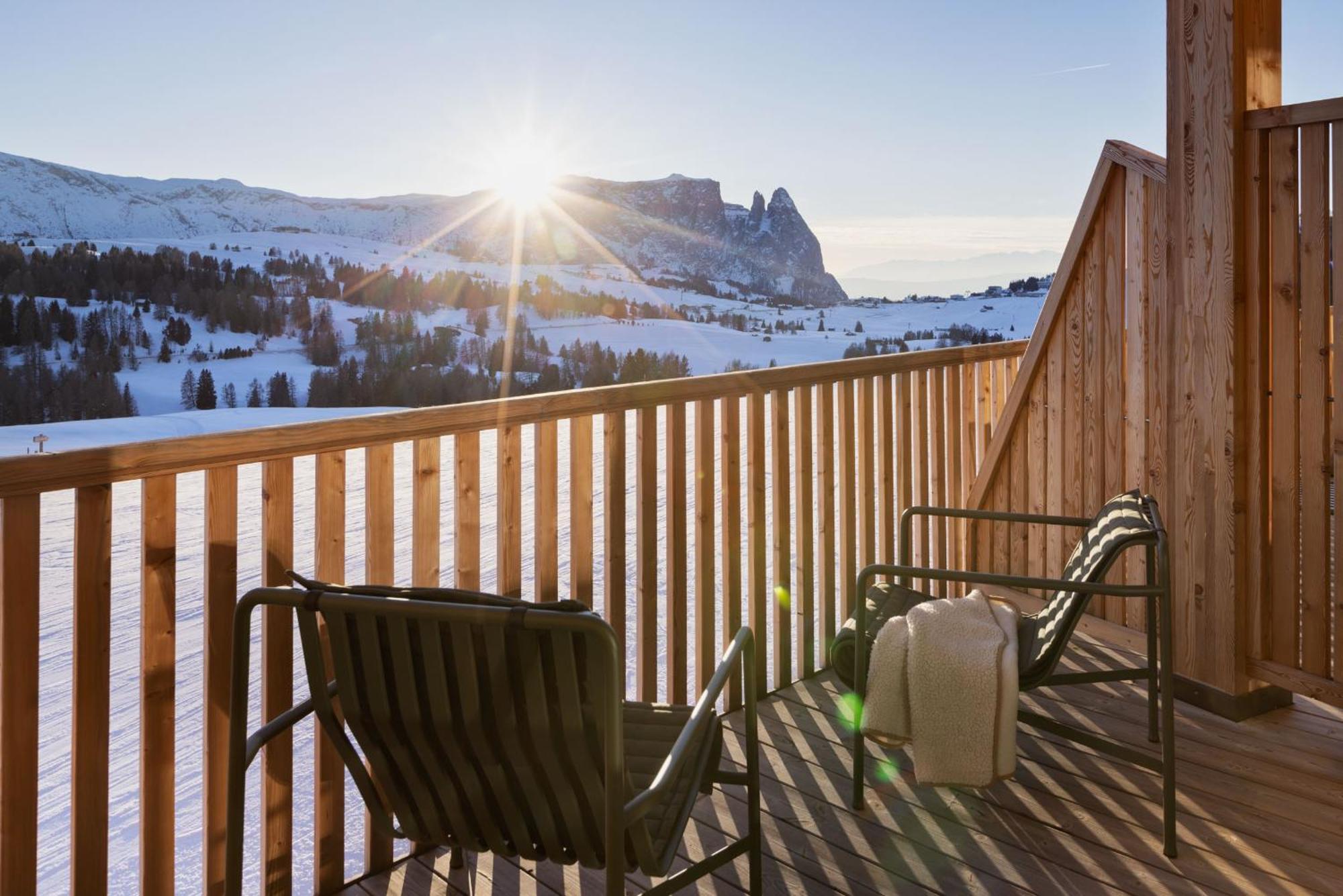 Hotel Icaro***S Alpe Di Siusi Esterno foto