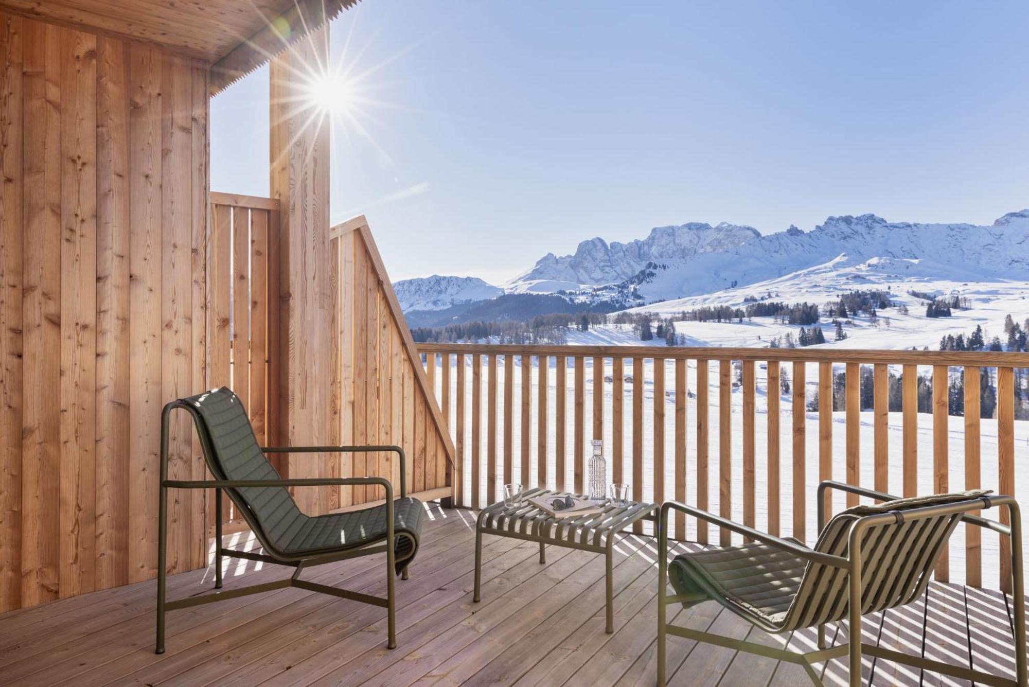 Hotel Icaro***S Alpe Di Siusi Esterno foto