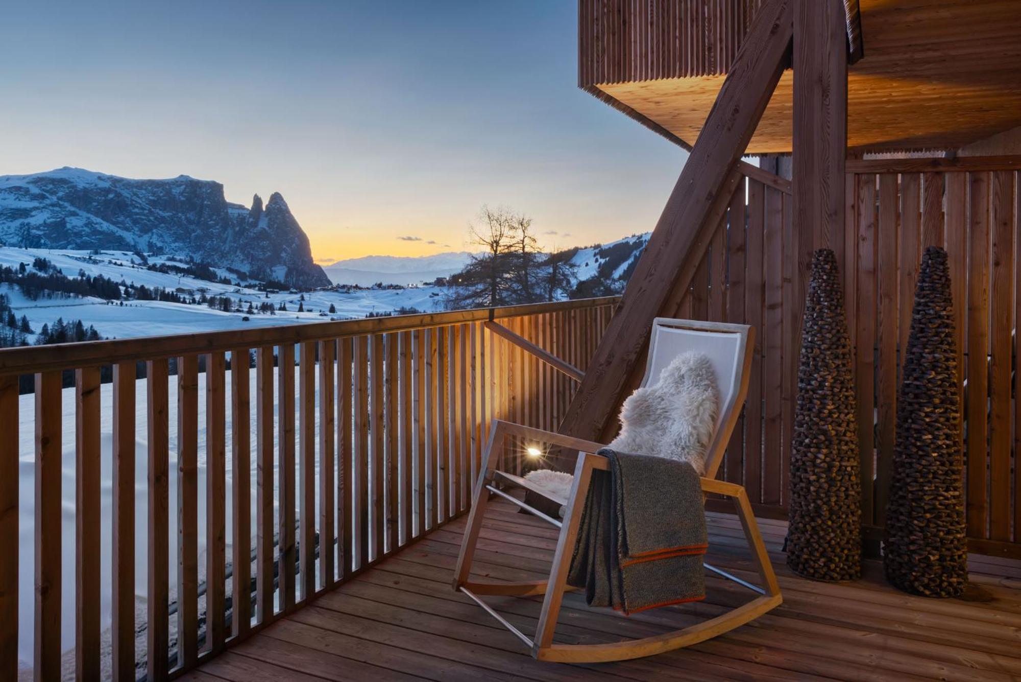 Hotel Icaro***S Alpe Di Siusi Esterno foto