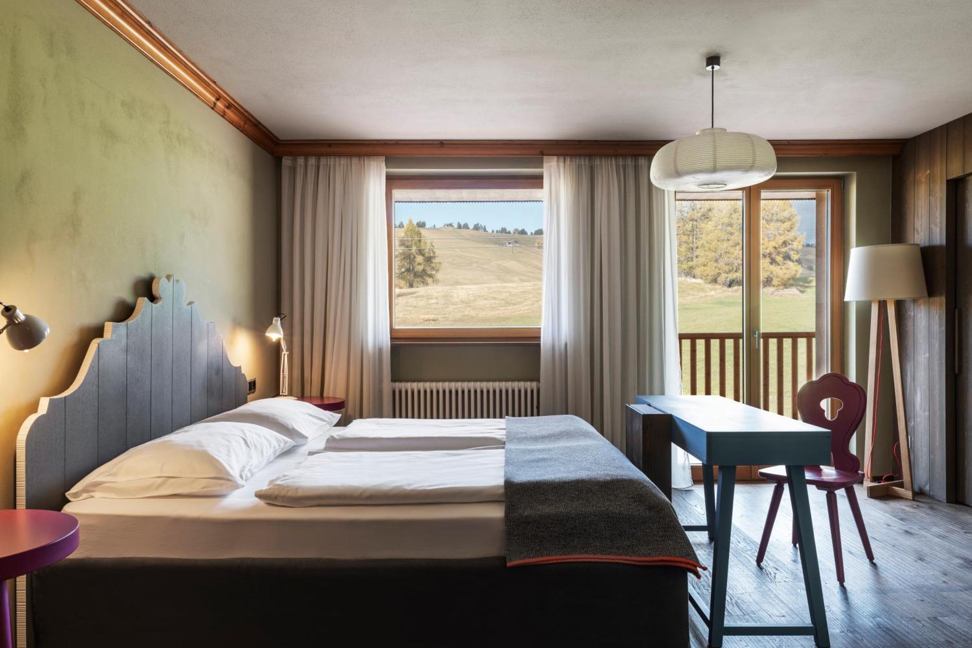 Hotel Icaro***S Alpe Di Siusi Esterno foto